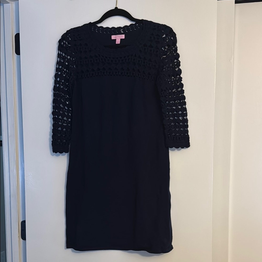 Lilly Pulitzer Navy Knit Dress